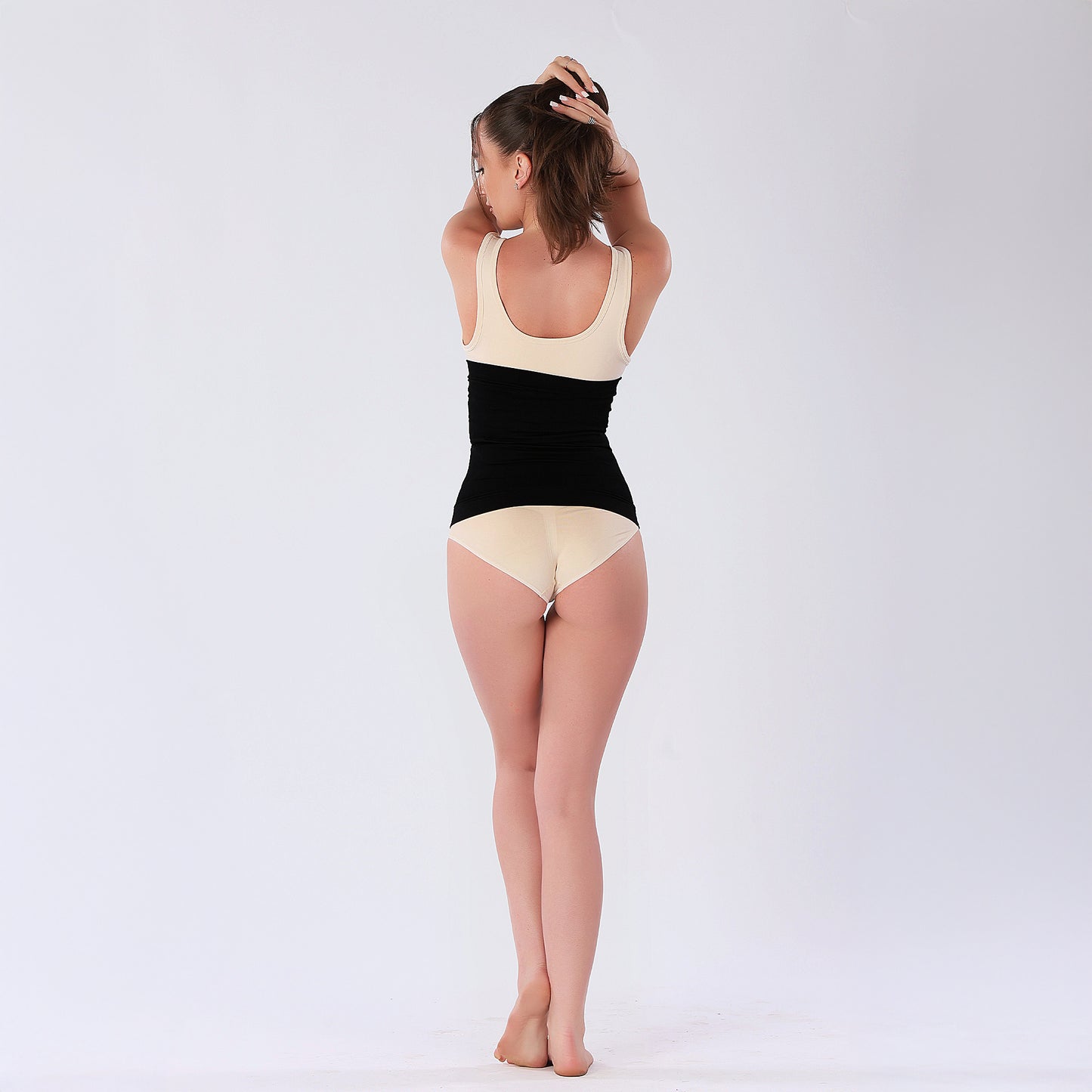 Corset Modelator cu Fermoar, efect Push-Up