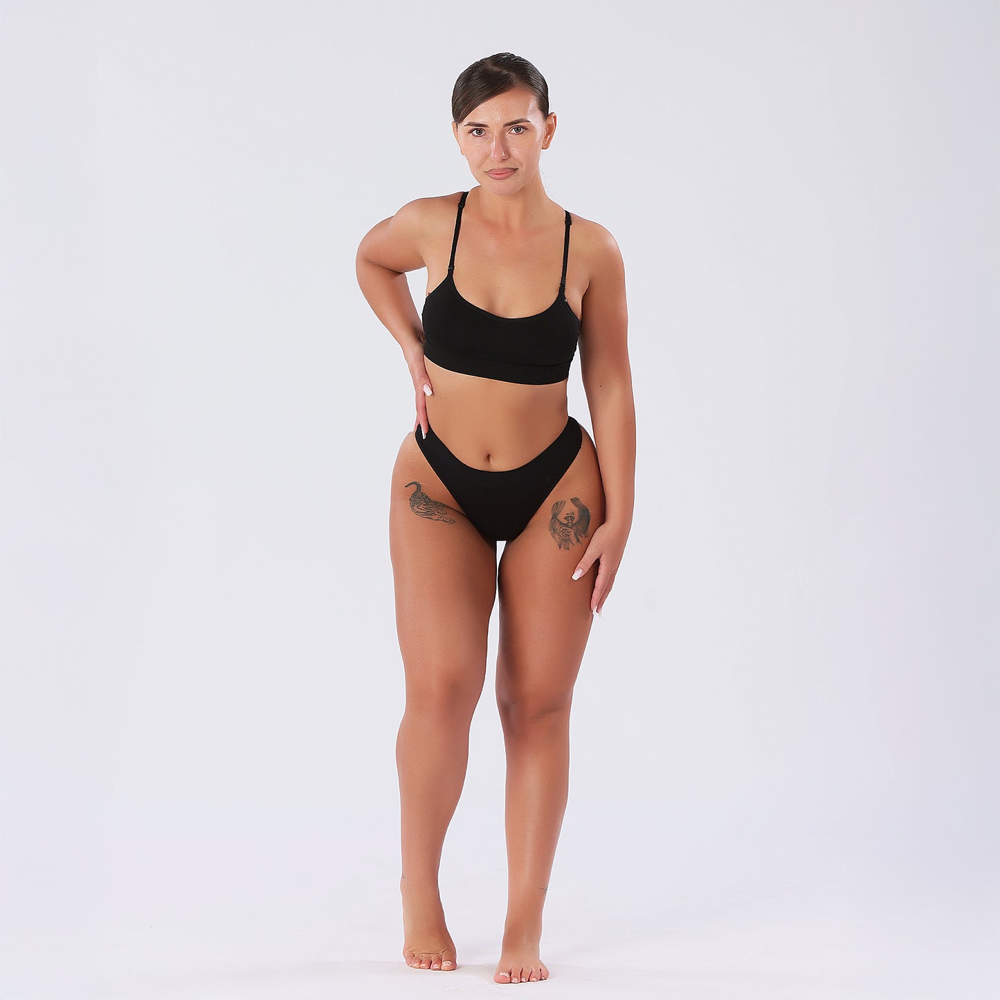 Set 3 Chiloți Seamless Tanga – Fără Cusături, Fără Urme