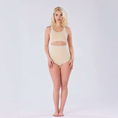 Chiloti Modelatori cu talie inalta, efect Push-Up