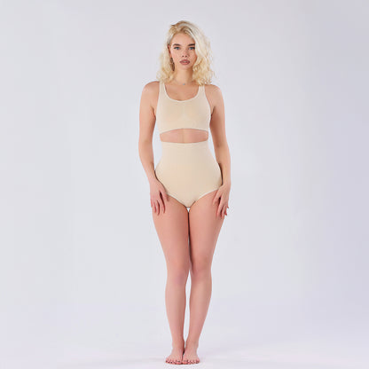 Chiloti Modelatori cu talie inalta, efect Push-Up