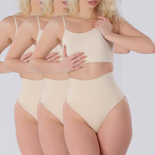 Set multicolor 3 Bustiere Seamless – Fără Cusături, Fără Urme