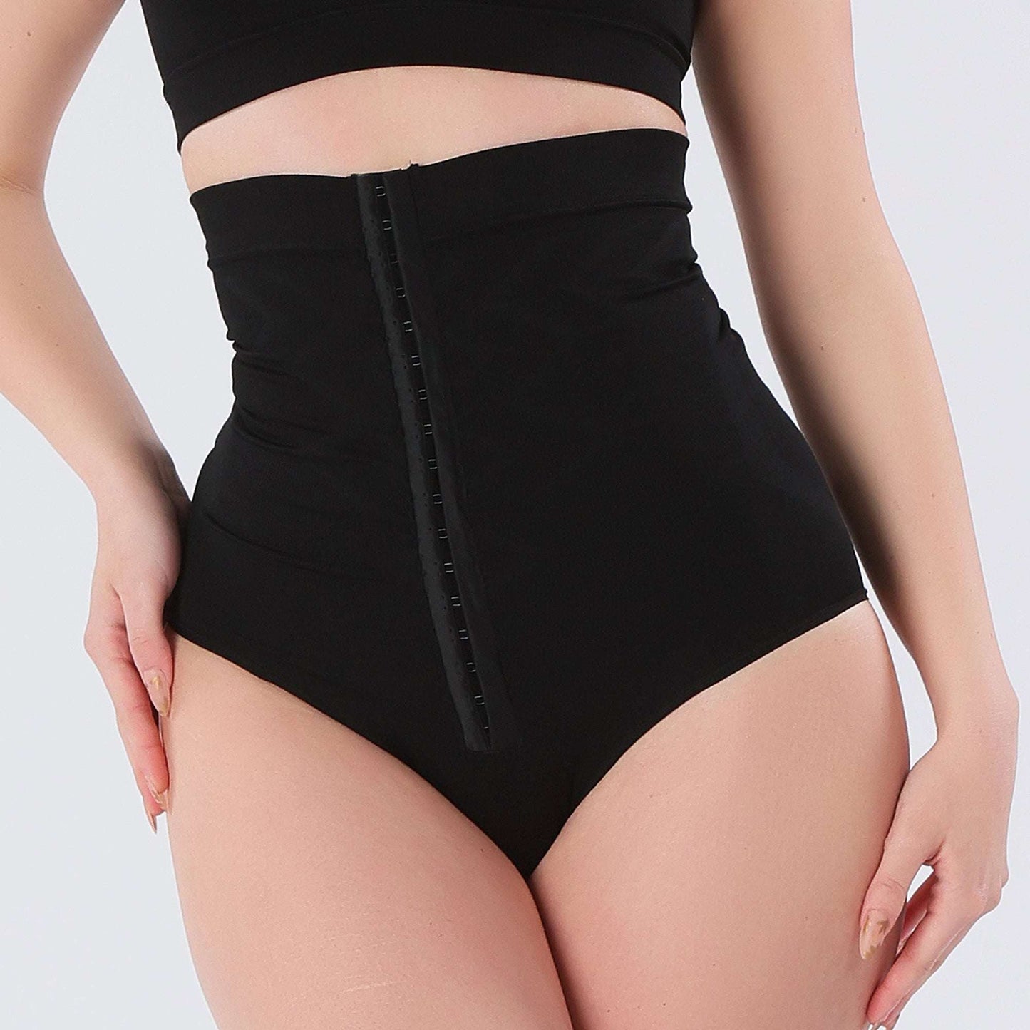 Chilot Modelator cu talie reglabila inalta, efect Push-Up