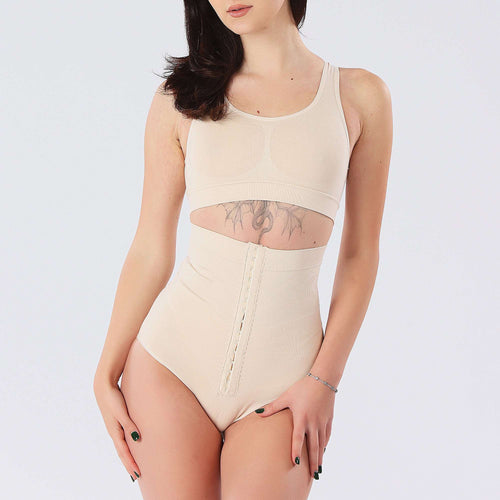 Chilot Modelator cu talie reglabila inalta, efect Push-Up