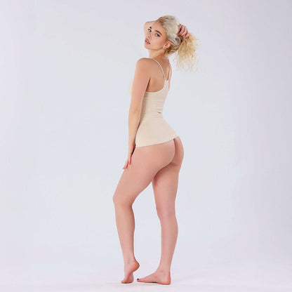 Corset Modelator cu talie  reglabila inalta, efect Push-Up