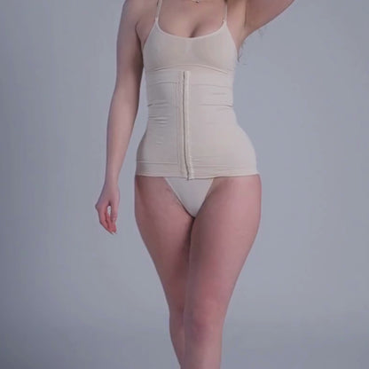 Corset Modelator cu talie  reglabila inalta, efect Push-Up